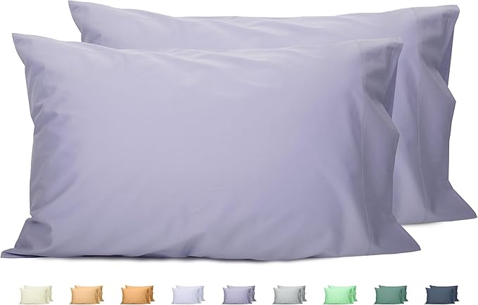 100% Cotton Pillowcase Set - Queen - 20 x 30 in - 2 Piece