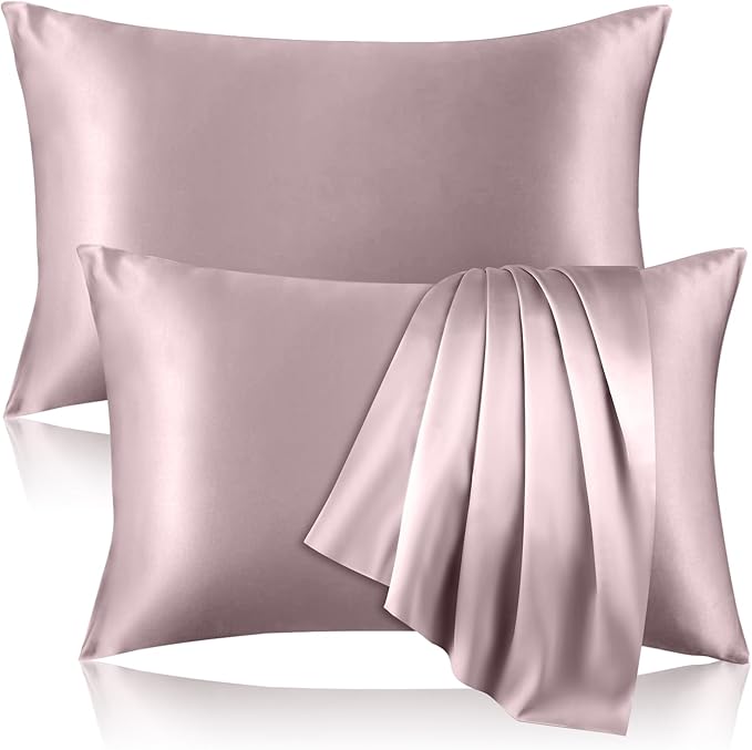 Mulberry Silk Cooling Pillowcase Set - King - 2 Pack