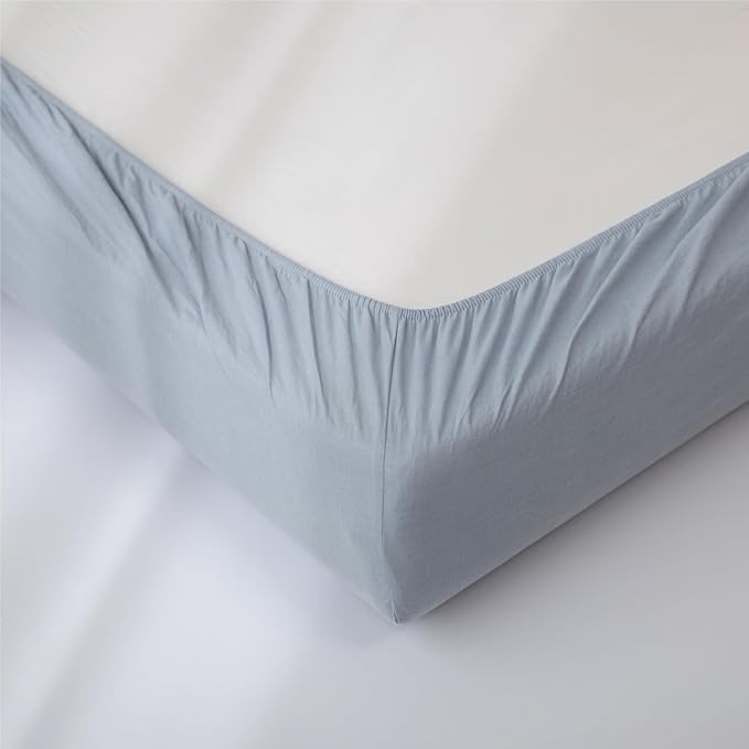 Linen Bed Sheet Set - Queen - 3 Piece