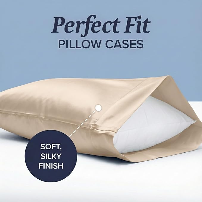 100% Cotton Bed Sheet Set - Twin - 3 Piece