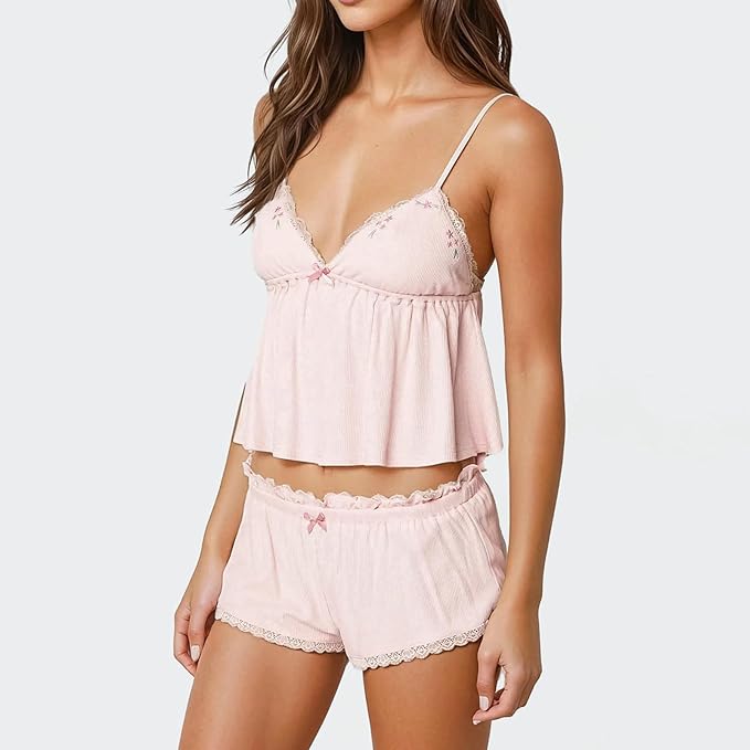 Women's Shorts Pajama Set - 2 Piece