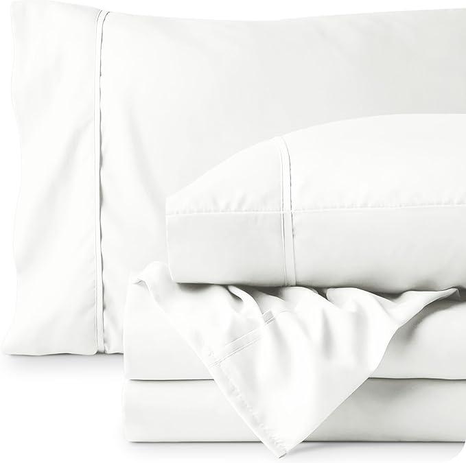 Microfiber Bed Sheet Set - Full - 4 Piece