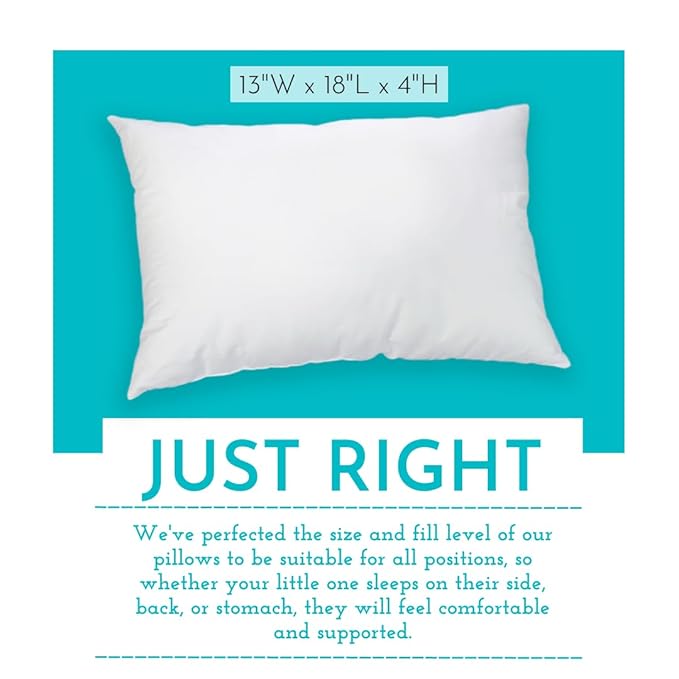 Hypoallergenic Bed Pillow - 2 Pack