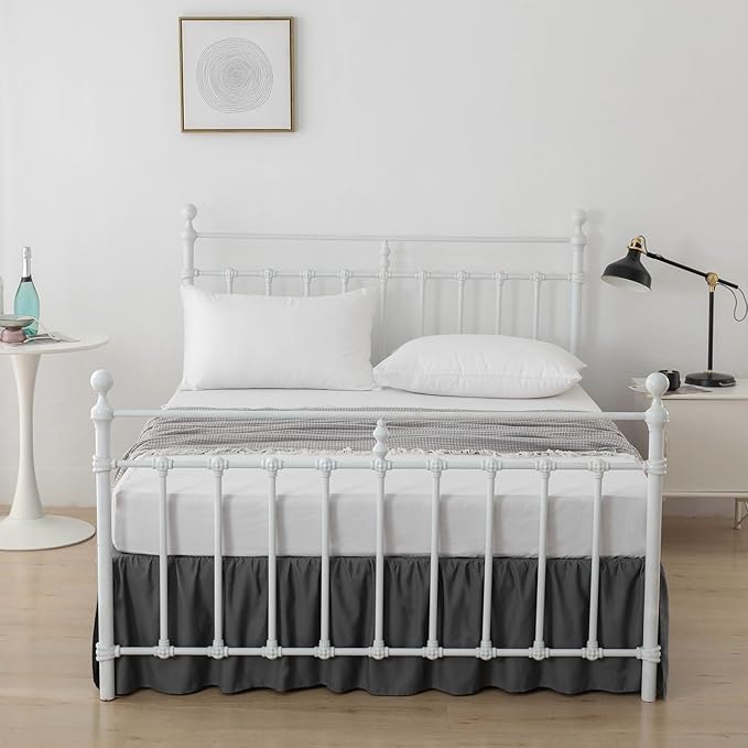 Bed Skirt - King - 12 in Drop