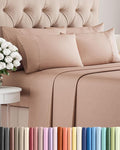 Cooling Bed Sheet Set - King - 16 in Deep Pocket - 6 Piece