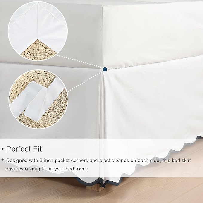 Bed Skirt - Twin XL - 14 in Drop