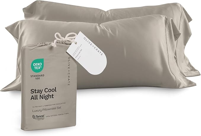 Cooling Pillowcase Set - King - 2 Piece