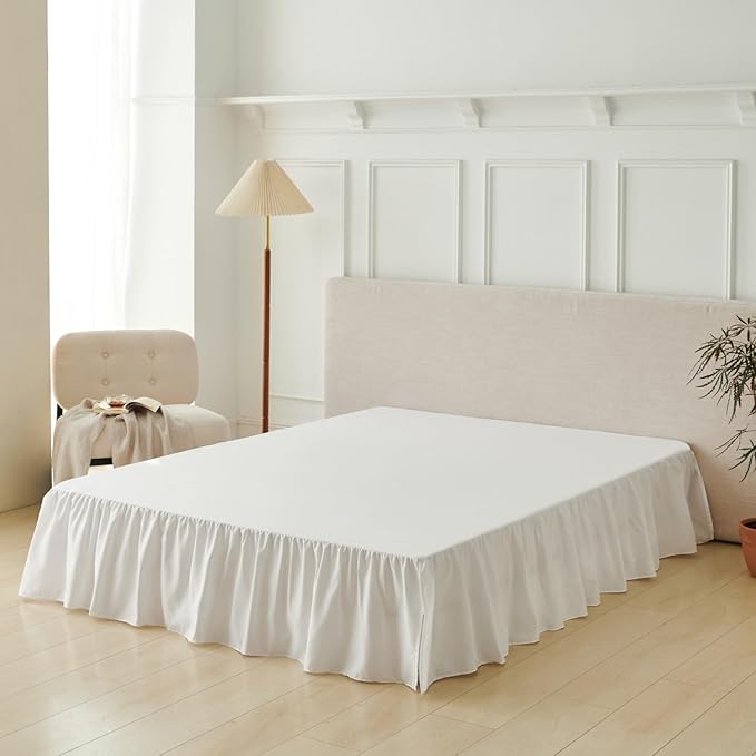 Bed Skirt - King - 12 in Drop