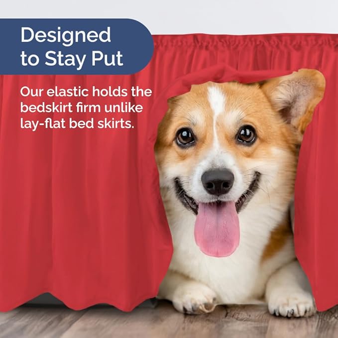 Bed Skirt - Queen - 18 in Drop