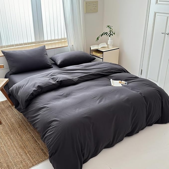 Linen Duvet Cover Set - King