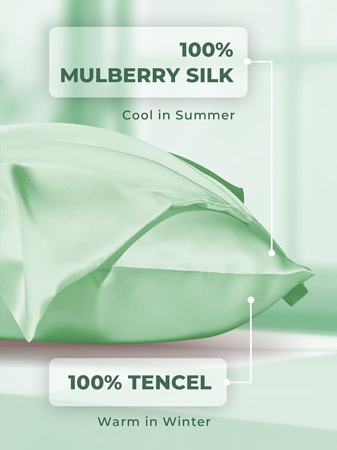Mulberry Silk Pillowcase - King