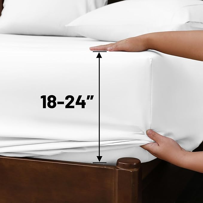 Bed Sheet Set - King - 4 Piece