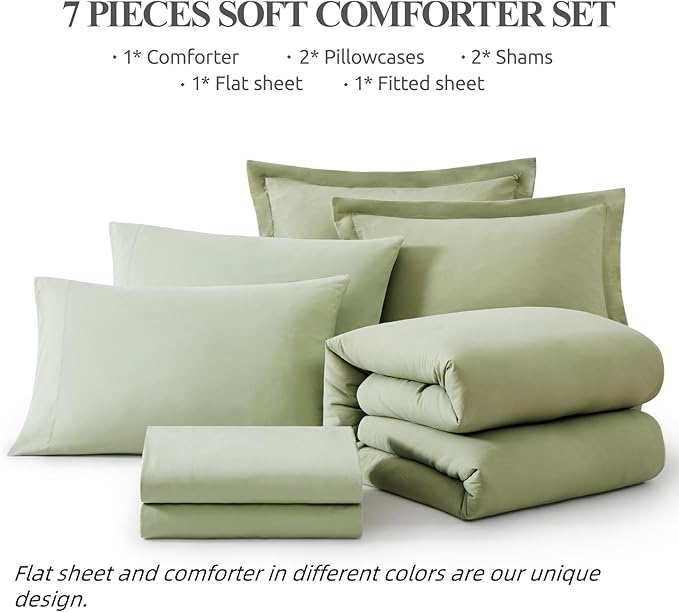 Comforter Set - King - 7 Piece
