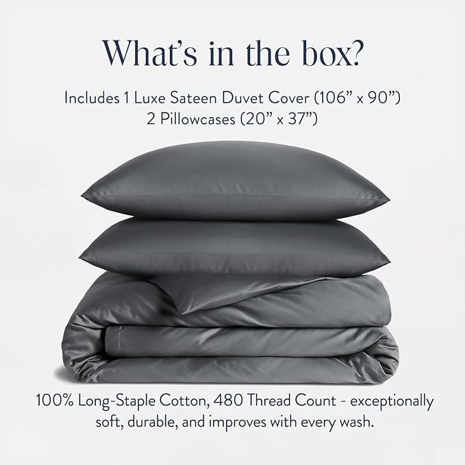 100% Cotton Duvet Cover Set - California King
