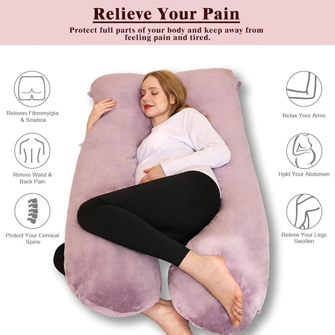 Velvet Body Pillow