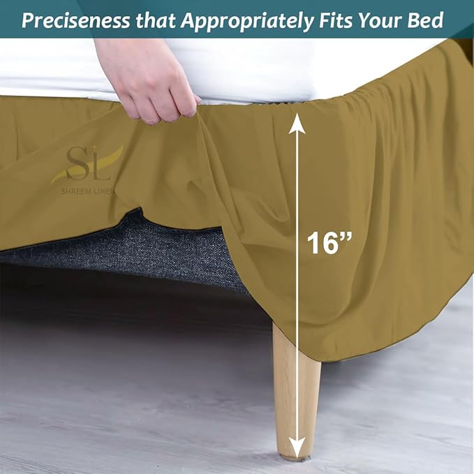 Linen Bed Skirt - Queen
