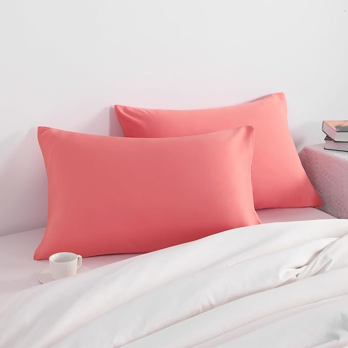 Microfiber Pillowcase Set - Queen - 20 x 30 in - 2 Pack - 2 Piece