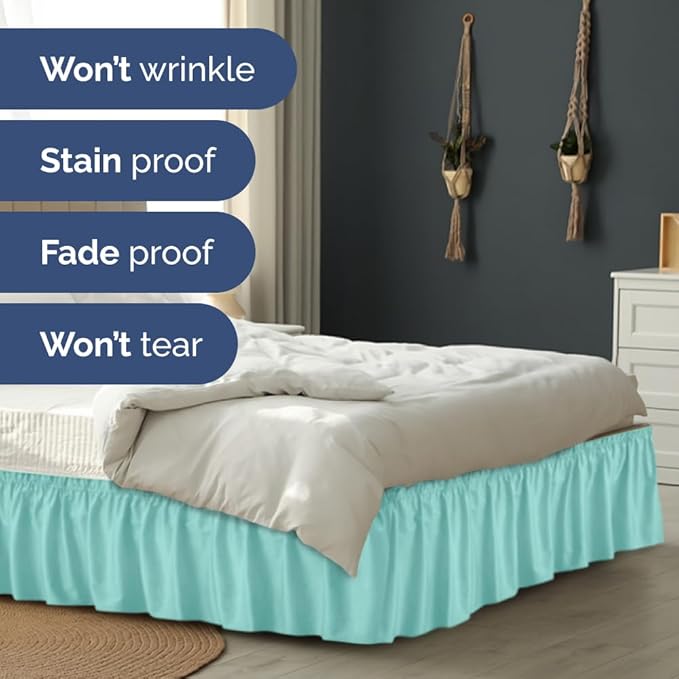 Bed Skirt - King - 15 in Drop