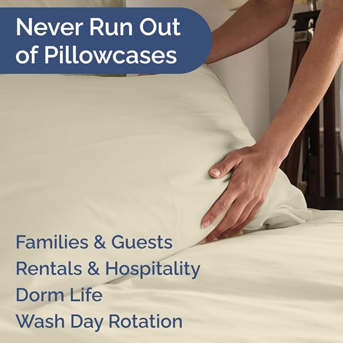 Pillowcase Set - King - 6 Piece