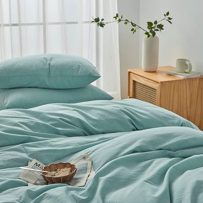 Linen Duvet Cover Set - Full
