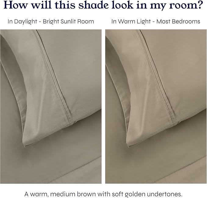 100% Cotton Fitted Sheet - King
