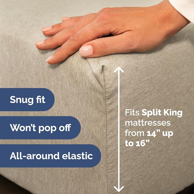 Cooling Bed Sheet Set - King - 4 Piece