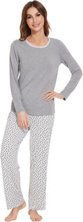 Women's Bamboo Pants Pajama Set - Long Sleeve