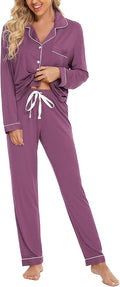 Women's Pants Pajama Set - Long Sleeve - 2 Piece