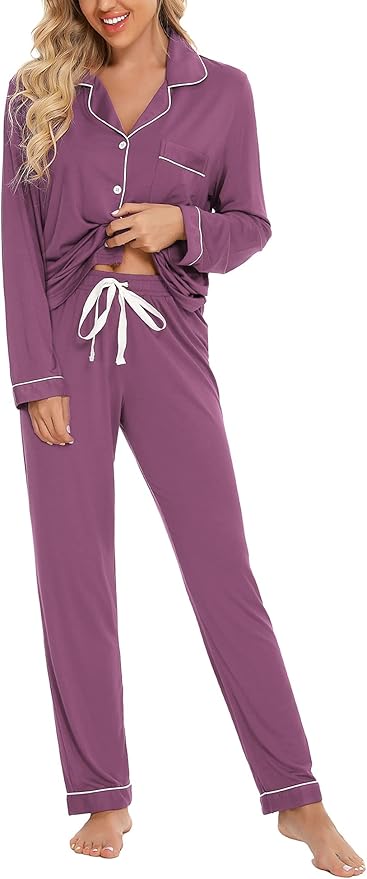 Women's Pants Pajama Set - Long Sleeve - 2 Piece