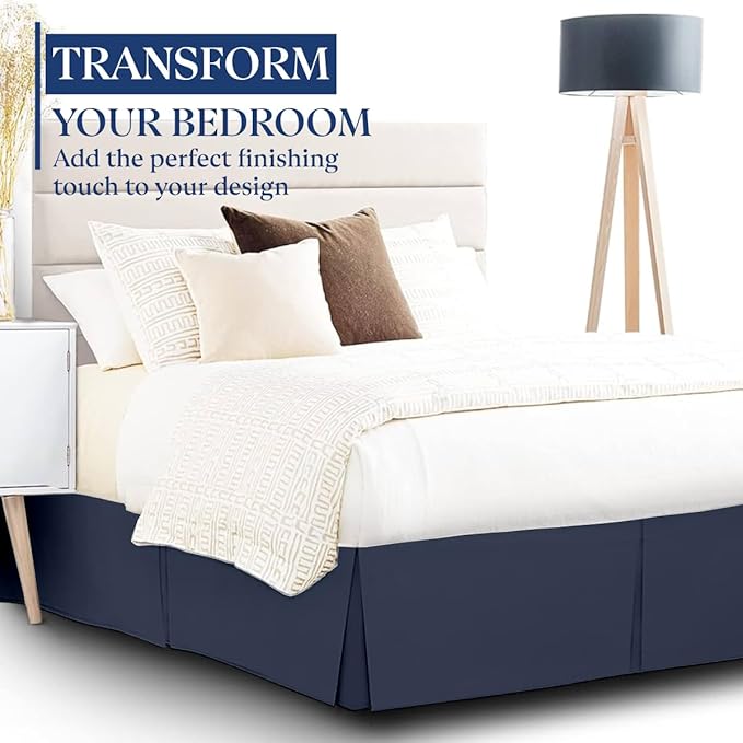 Microfiber Bed Skirt - Queen - 16 in Drop