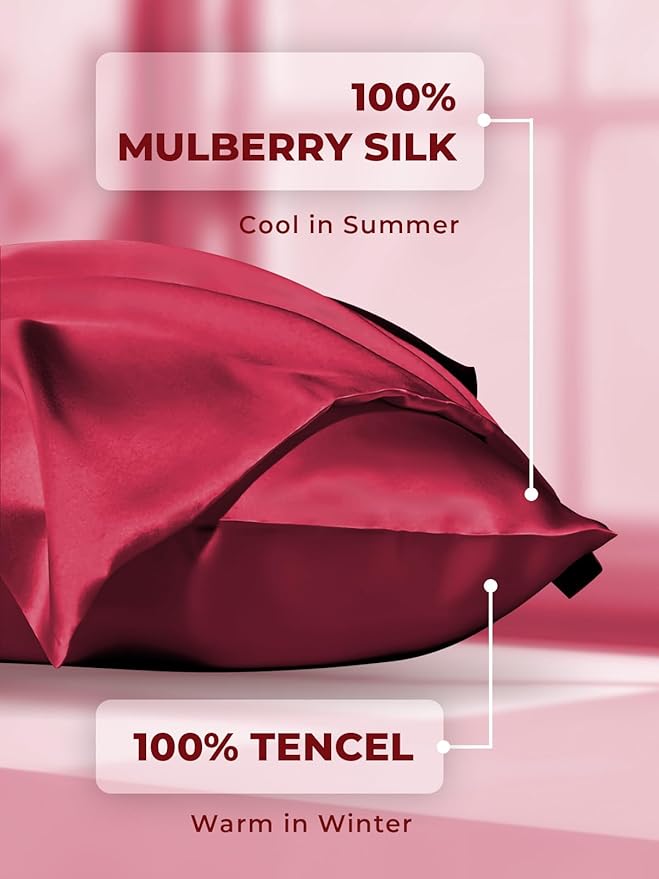 Mulberry Silk Pillowcase - King