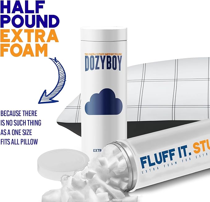Memory Foam Bed Pillow - Queen