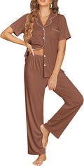 Pants Pajama Set - Short Sleeve - 2 Piece