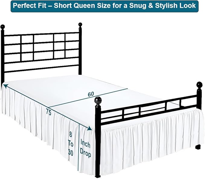 Linen Bed Skirt - Queen