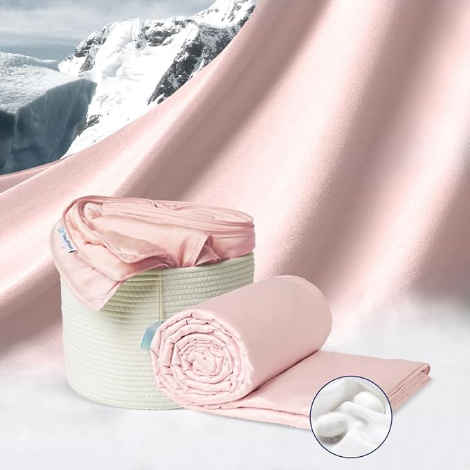 Mulberry Silk Cooling Comforter - Queen