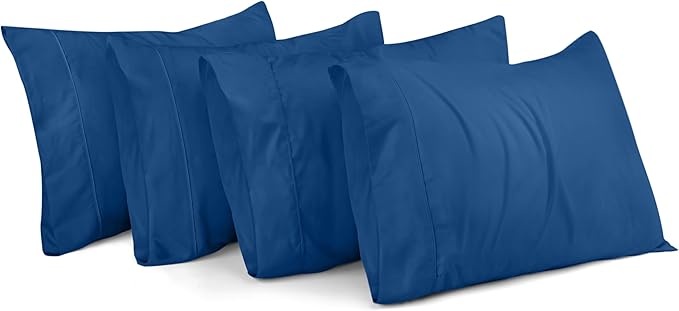 Microfiber Pillowcase Set - Queen - 20 x 30 in - 4 Pack