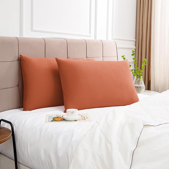 100% Cotton Pillowcase Set - Standard - 20 x 26 in - 2 Piece