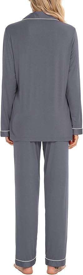 Women's Pants Pajama Set - Long Sleeve - 2 Piece
