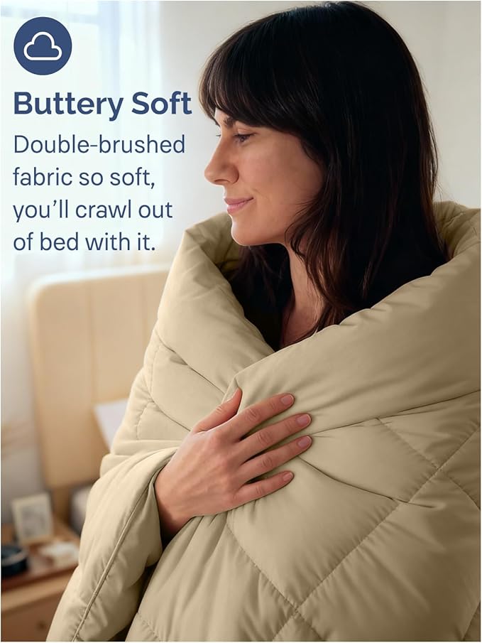 Microfiber Cooling Duvets Down Comforter - Queen