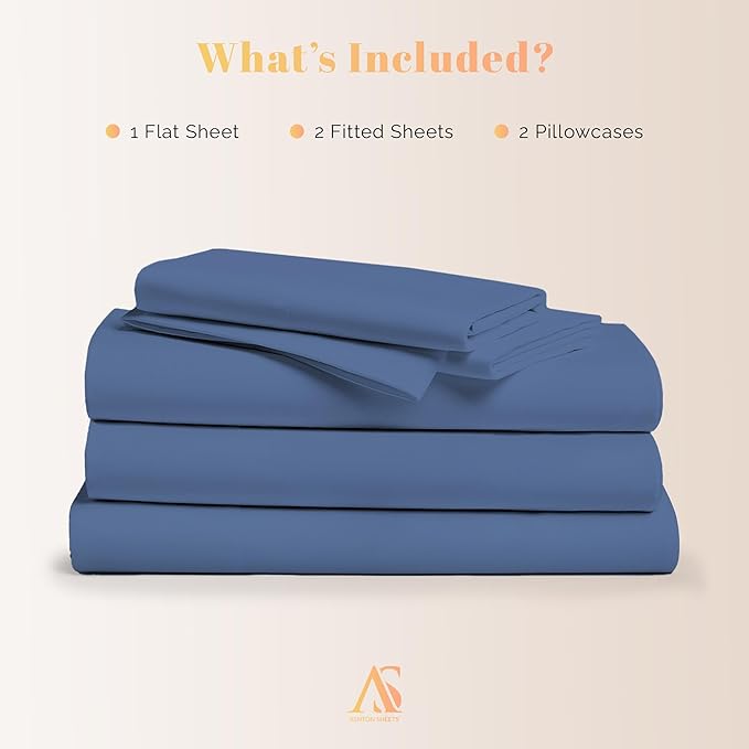 Cooling Bed Sheet Set - Split King - 5 Piece