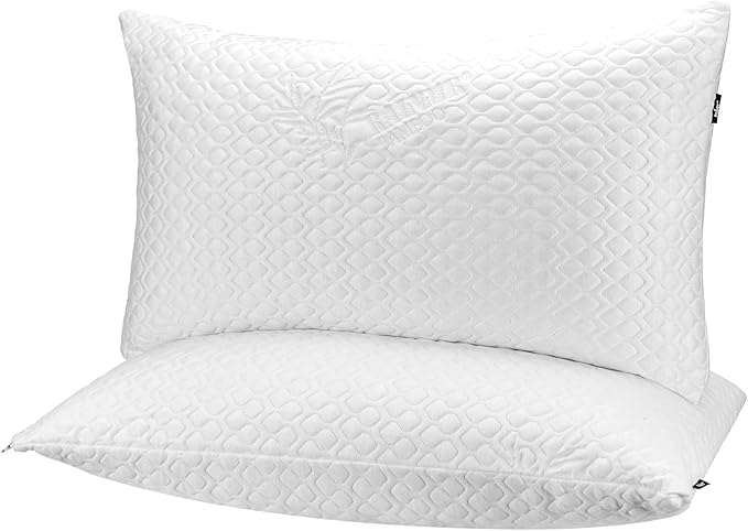 Memory Foam Cooling Body Pillow - King - 2 Piece