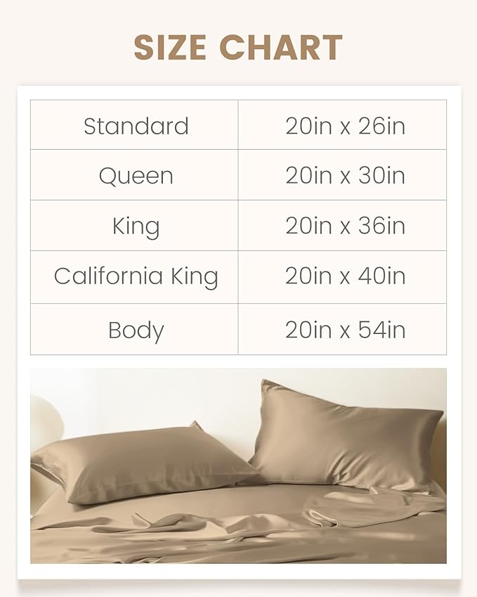 Mulberry Silk Pillowcase Set - Standard - 2 Piece