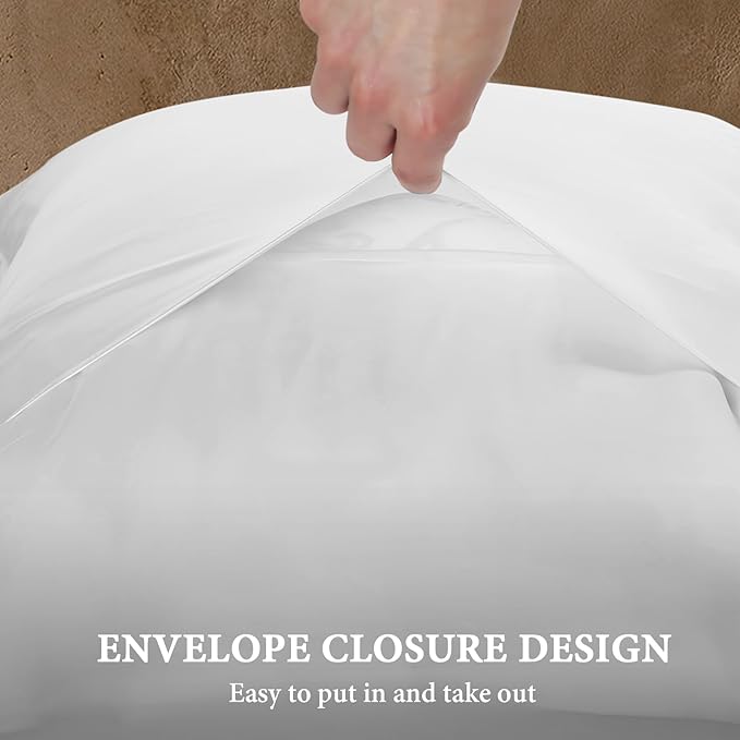 Satin Cooling Bed Pillow - Queen - 2 Piece