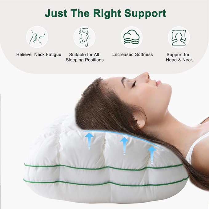 Bed Pillow - Standard - 2 Piece