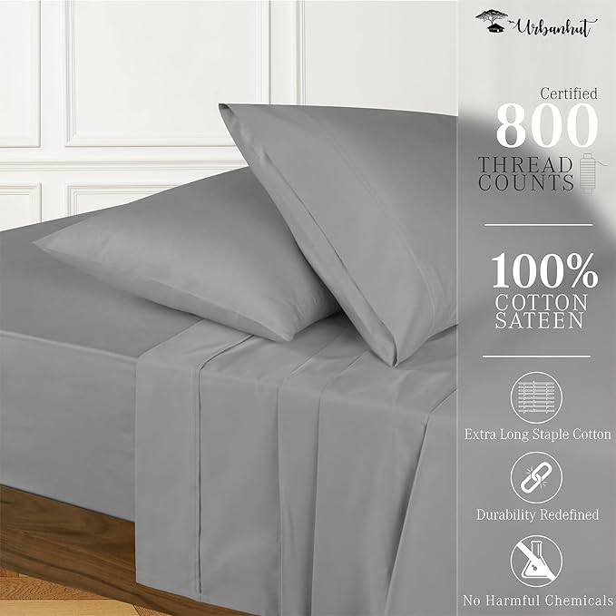 Bed Sheet Set - King - 16 in Deep Pocket - 4 Piece