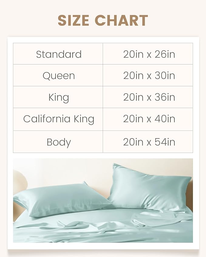 Mulberry Silk Hypoallergenic Pillowcase - King