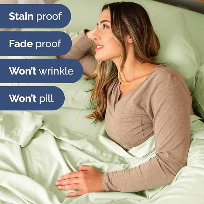 Cooling Bed Sheet Set - King - 4 Piece