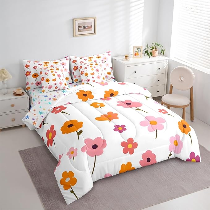Microfiber Comforter Set - Queen - 7 Piece
