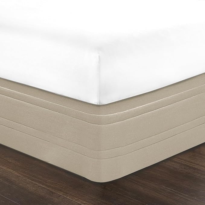 Linen Bed Skirt - King - 14 in Drop