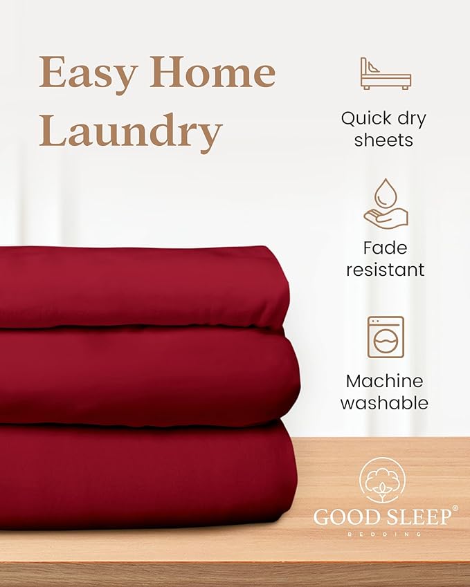 Bed Sheet Set - California King - 16 in Deep Pocket - 4 Piece